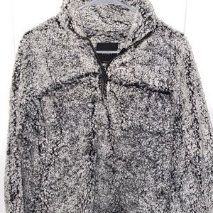 Fuzzy elodie jacket! Perfect condition